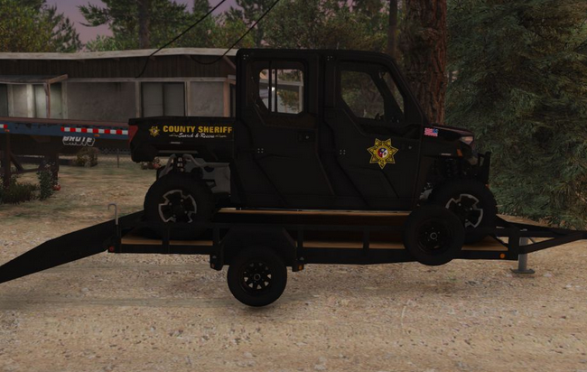 Polaris Ranger Police Offroad Vehicle