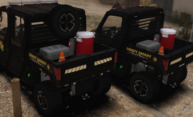 Polaris Ranger Police Offroad Vehicle