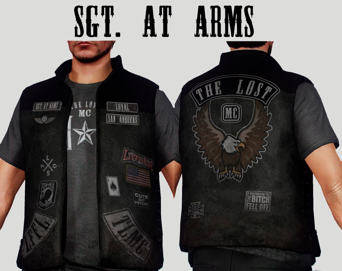 The Lost MC Complete Club Uniform/EUP Pack