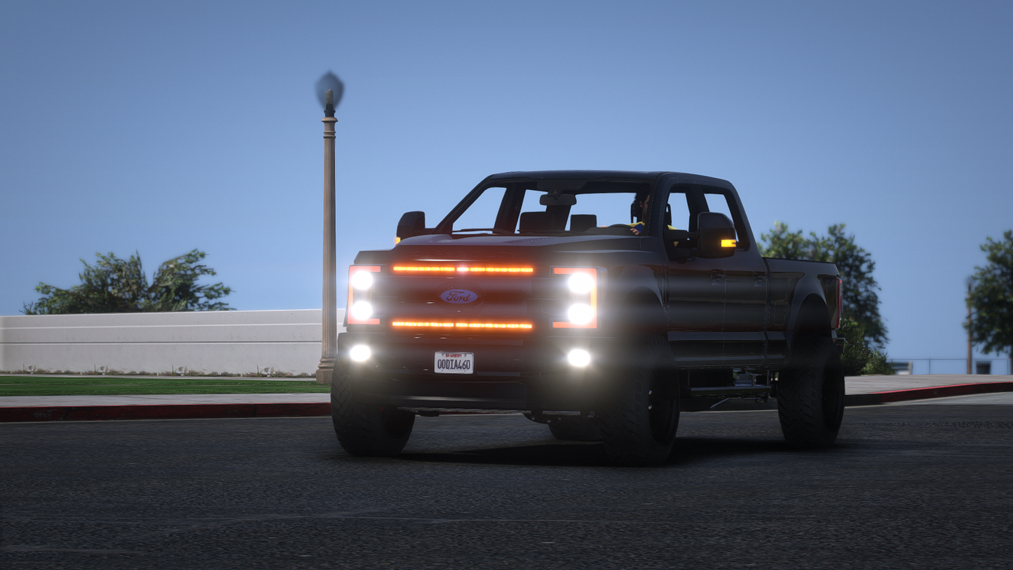 2019 Ford F350 Super Duty Lighted Grill Truck