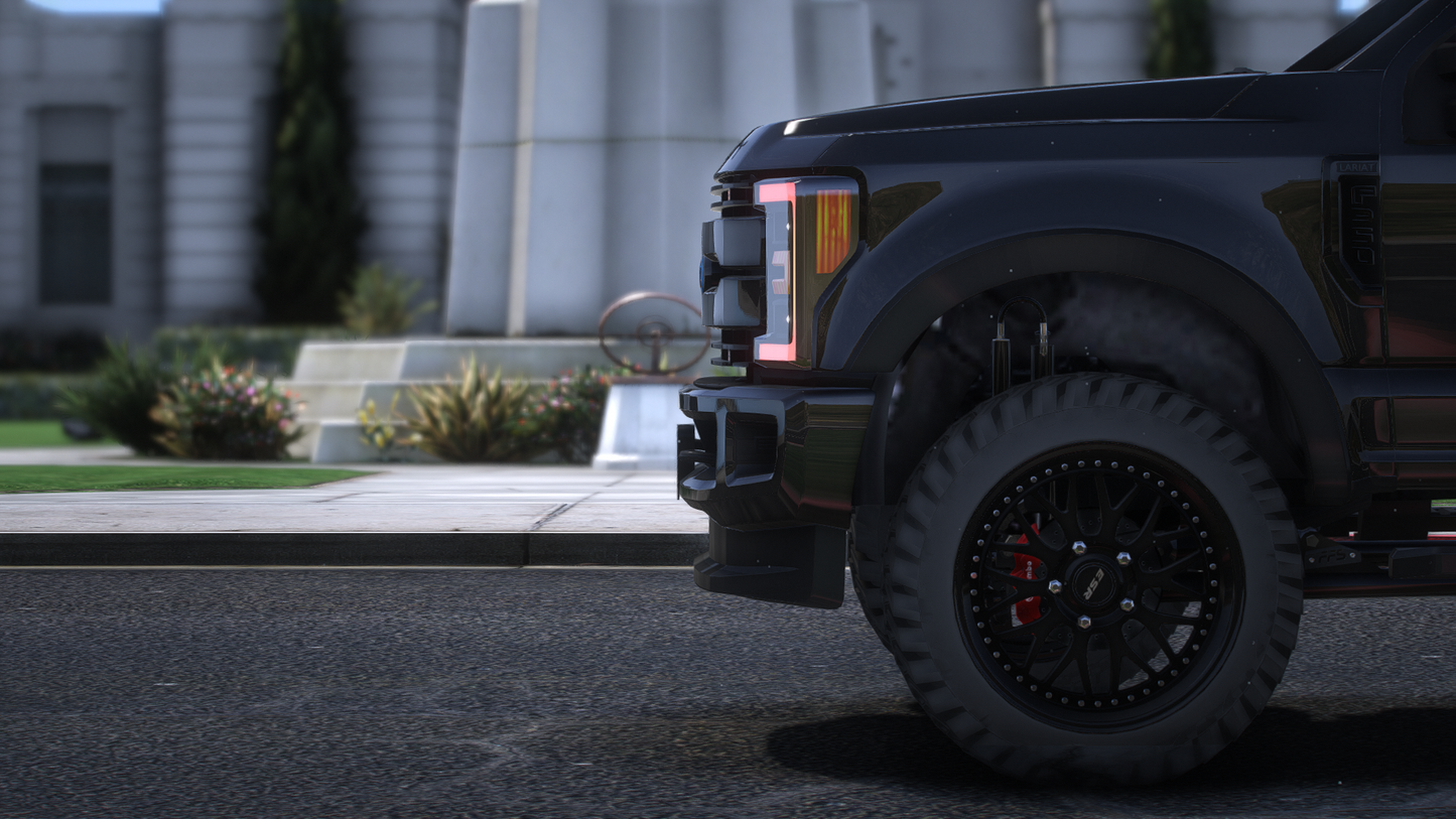 2019 Ford F350 Super Duty Lighted Grill Truck