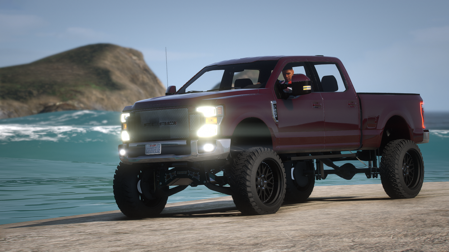 2019 Ford F350 Lifted Pickup Truck