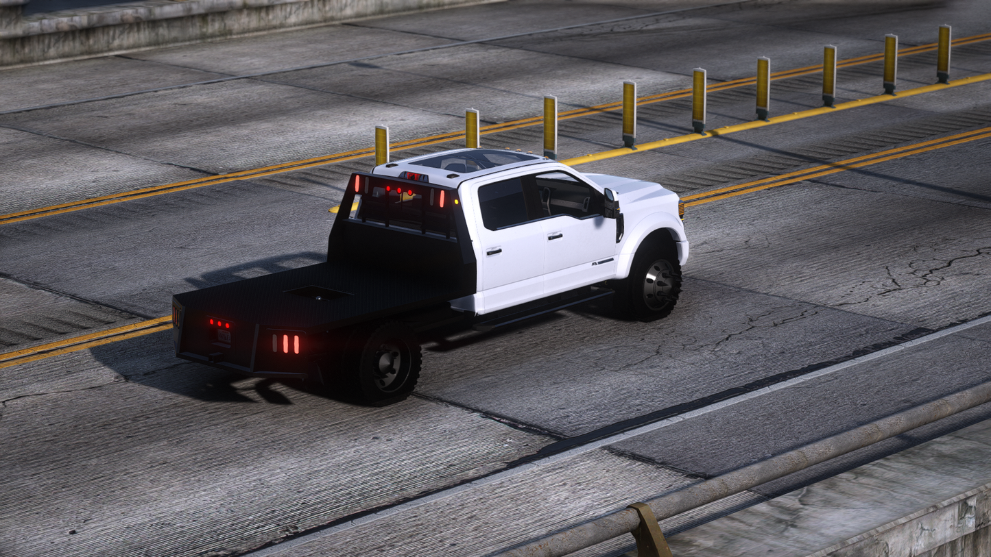 2022 Ford F450 Short Flatbed Pickup Truck