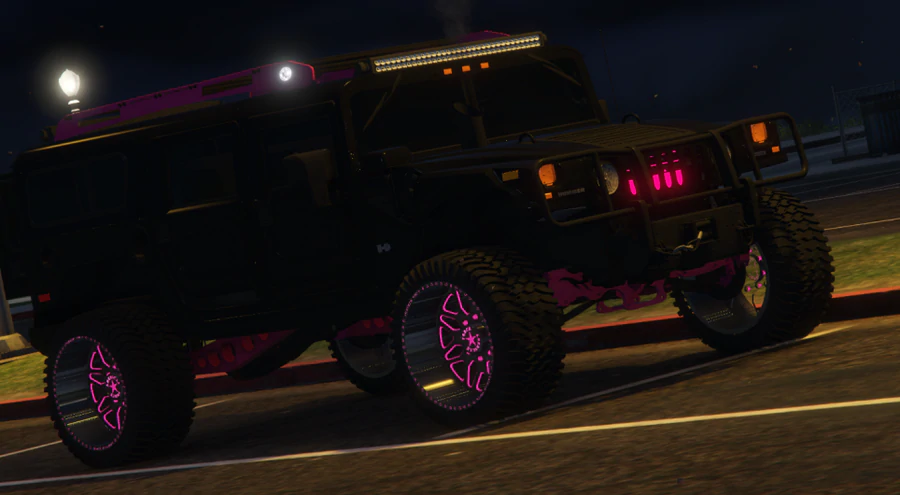 Lifted Hummer H1 SUV