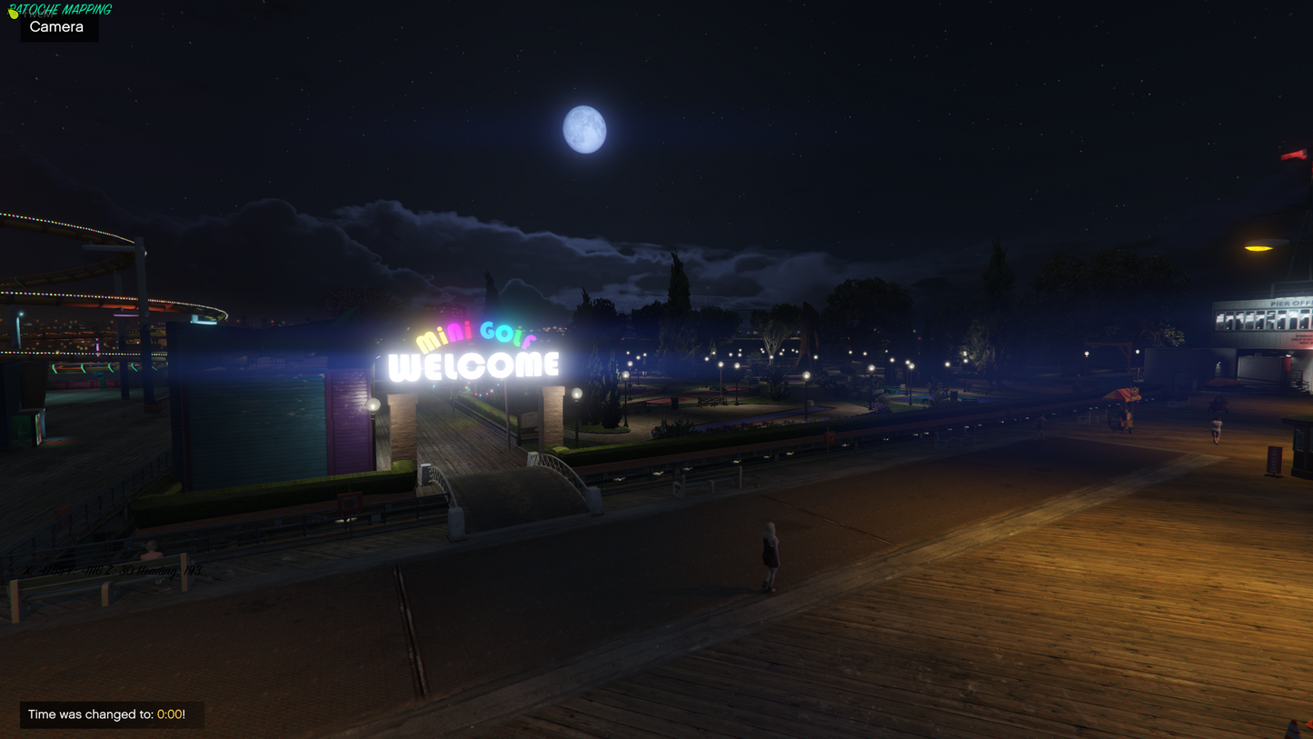 Mini Golf Course with Script