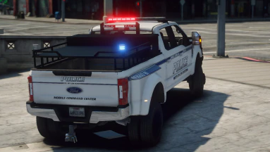 Mobile Command Center Trailer with Ford F450 Truck