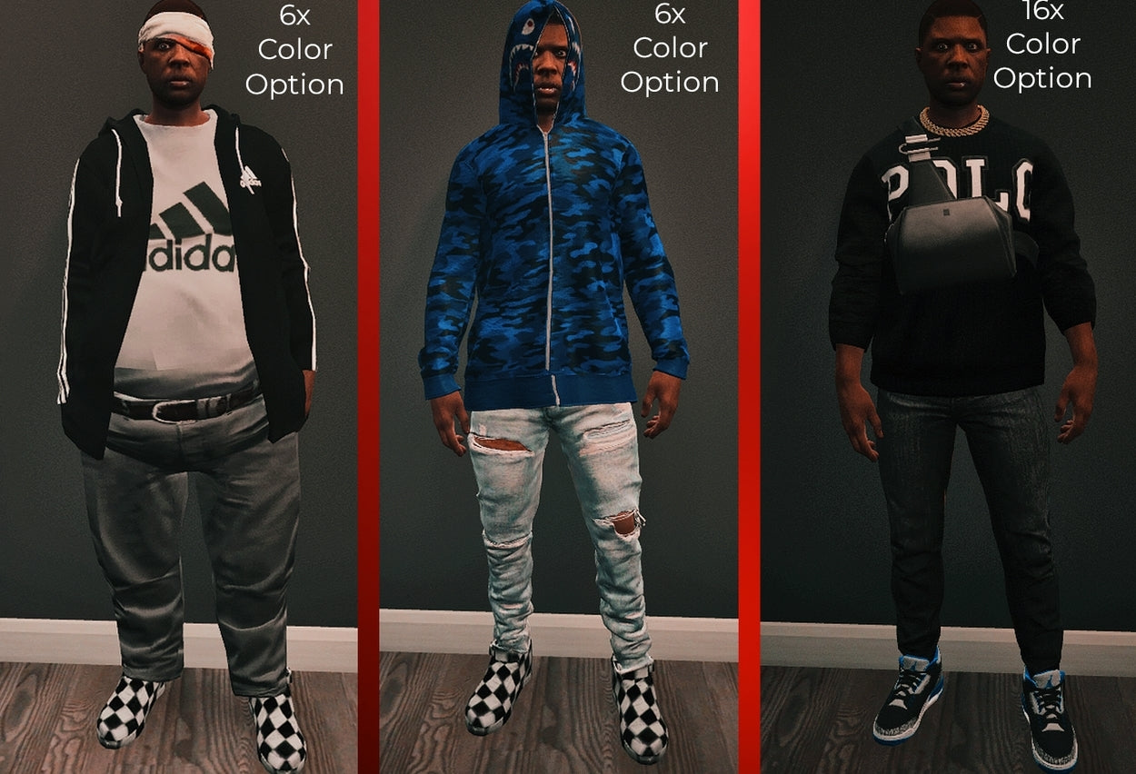 Ultimate Server Clothing Pack with Premium Brands