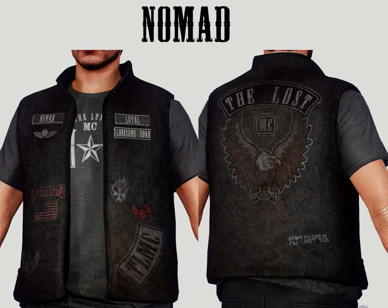 The Lost MC Complete Club Uniform/EUP Pack