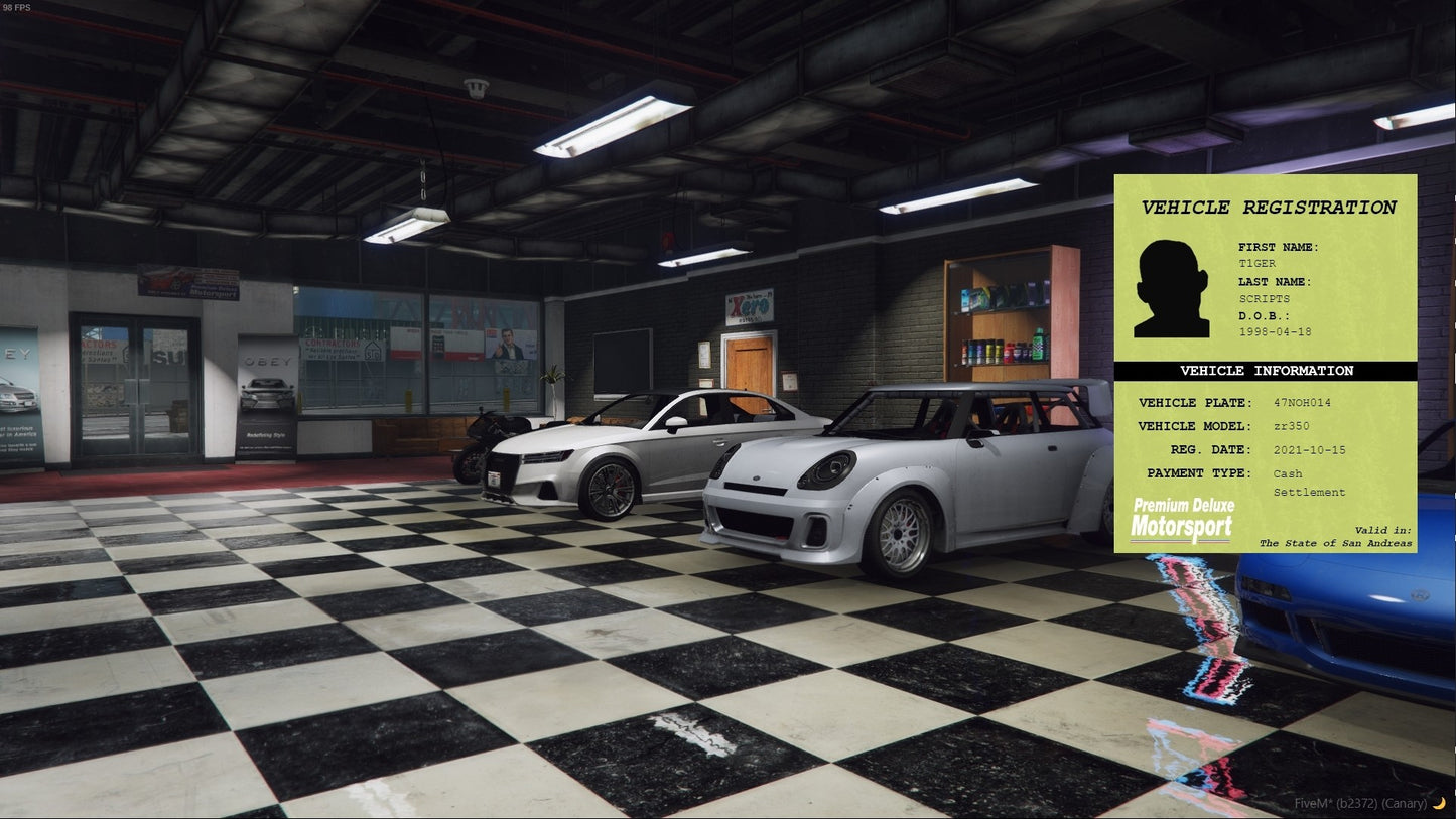 Vehicle Dealerships Script for ESX