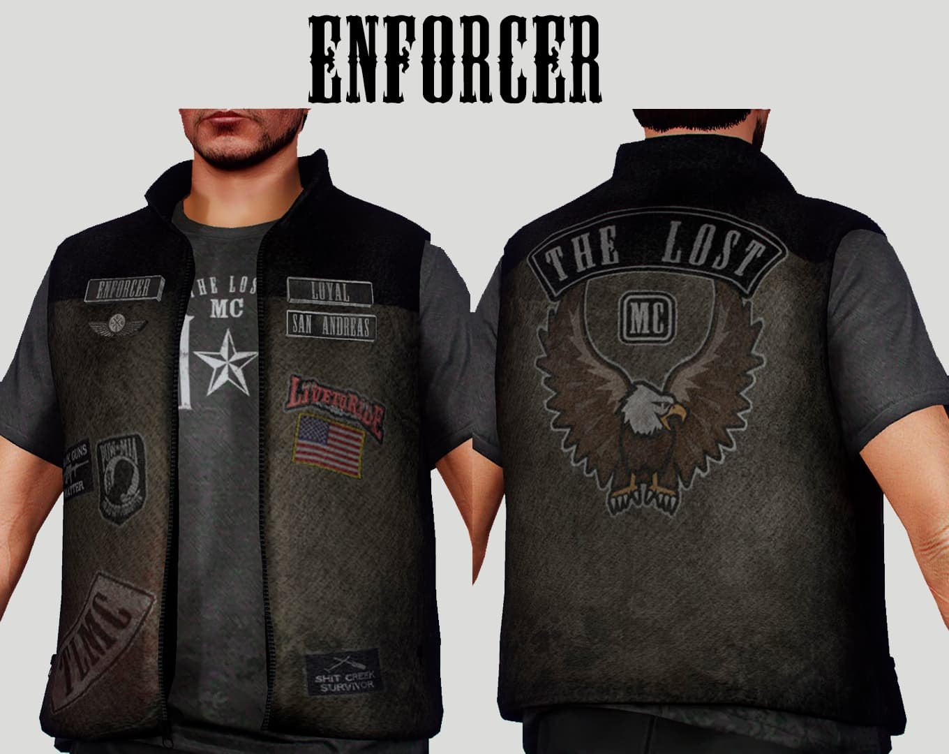 The Lost MC Complete Club Uniform/EUP Pack