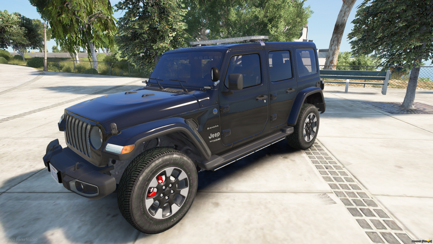 Jeep Wrangler 4 Door Unmarked SUV