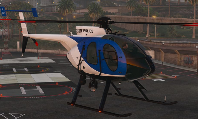 MD500 Police/Sheriff Helicopter