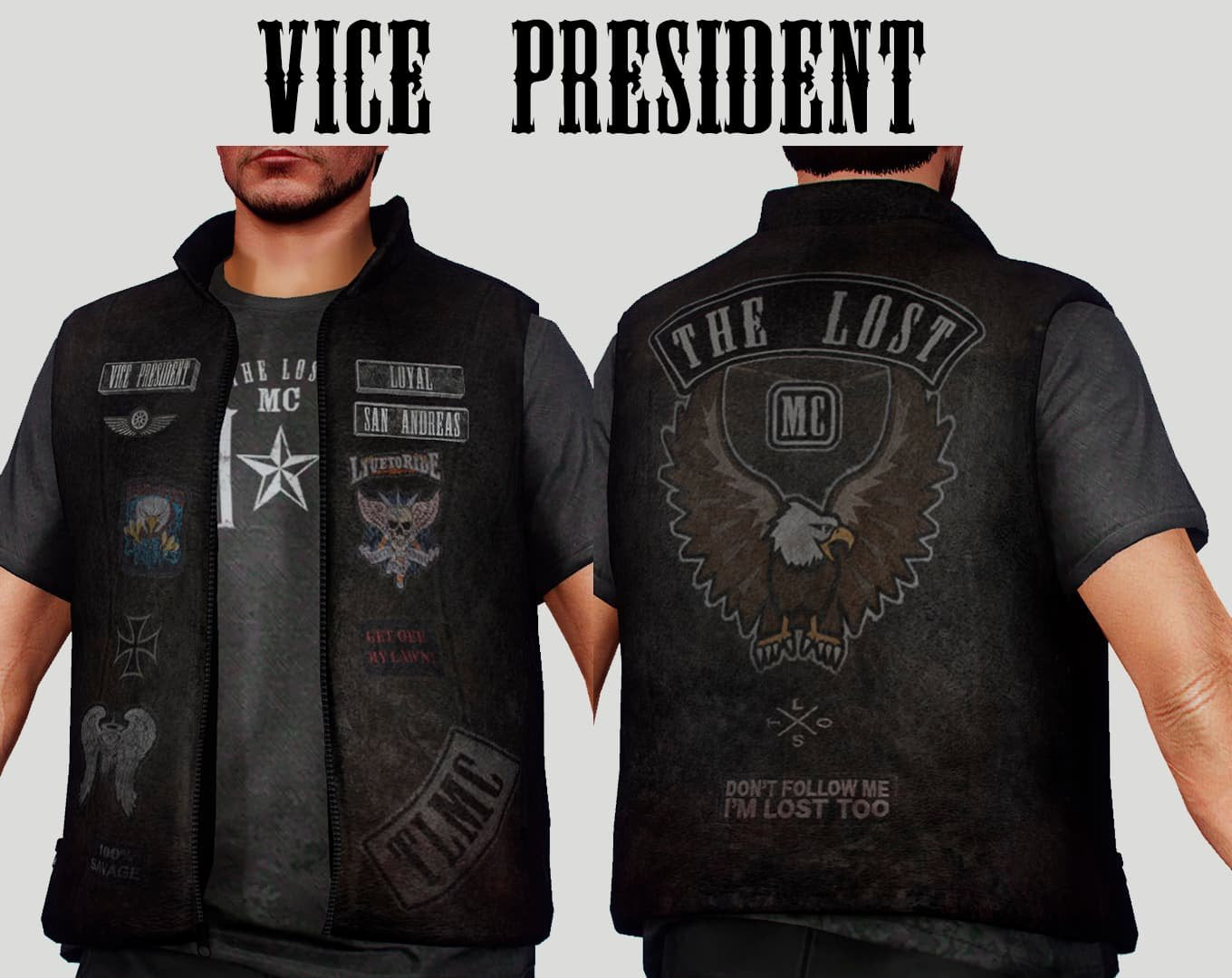 The Lost MC Complete Club Uniform/EUP Pack