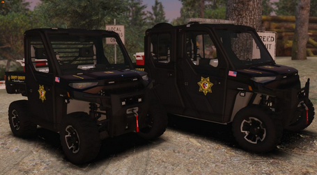 Polaris Ranger Police Offroad Vehicle