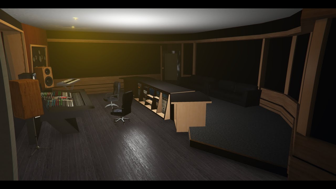 Brand New Recording Studio with Lounge MLO – FiveM Mods