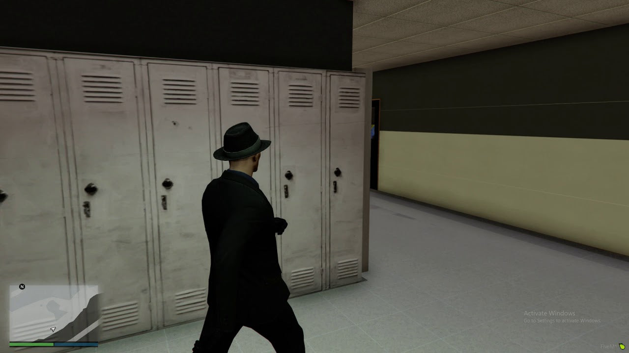 High School with Football Field & Basketball Court Mega MLO Pack