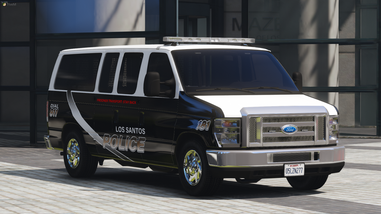 Ford E350 Prisoner Transport Van