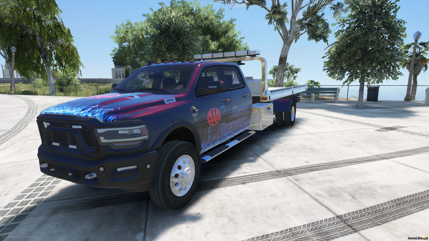 2020 Ram Rollback Towing Truck