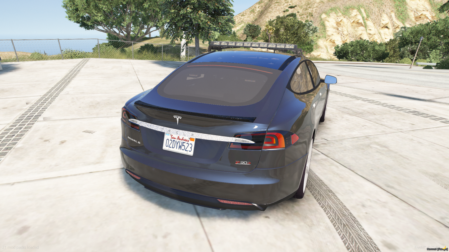 2020 Tesla Model S Unmarked Vehicle