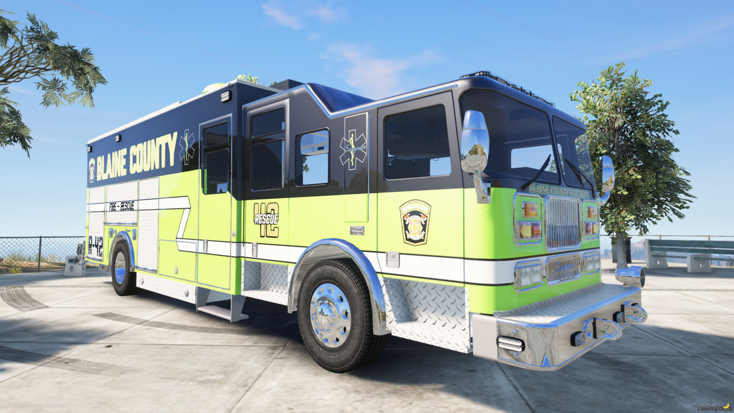 Fire Rescue Truck