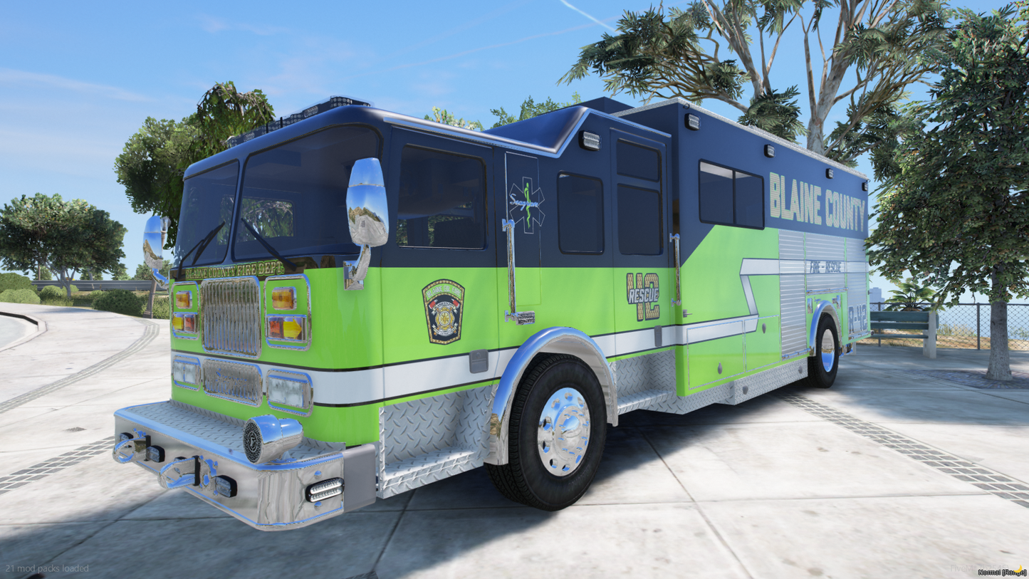 Fire Rescue Truck