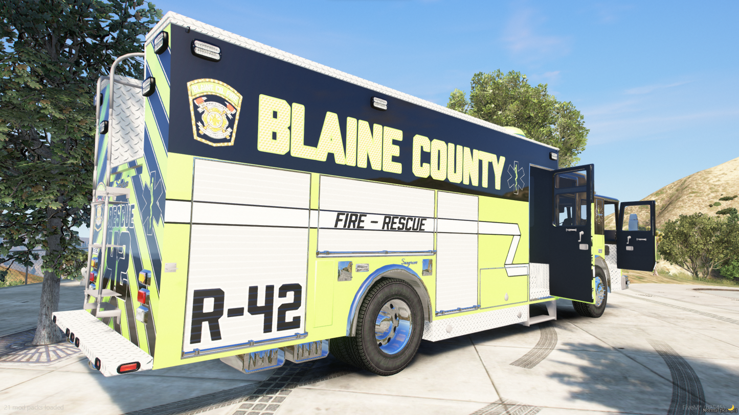 Fire Rescue Truck