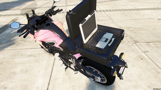 Yamaha Unmarked Motorcycle