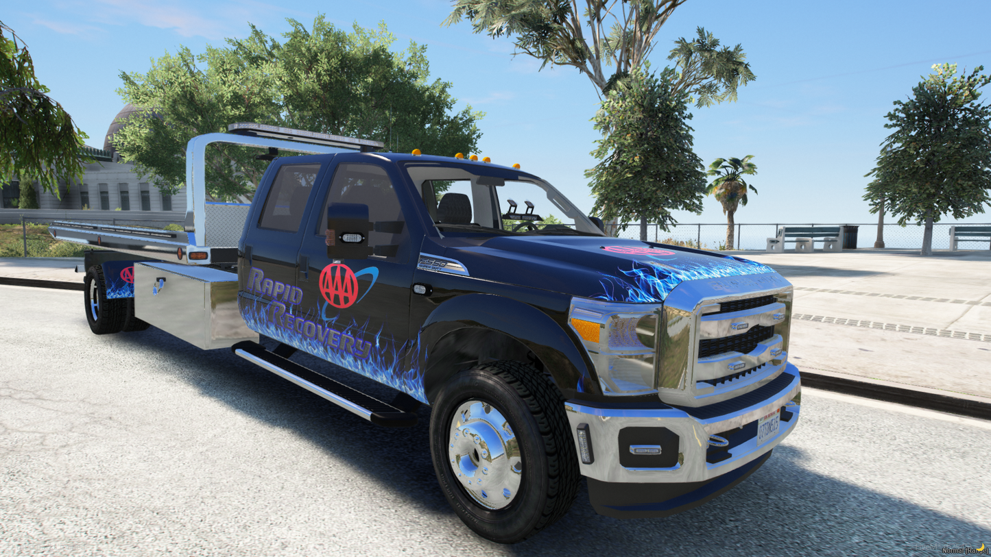 2010 Ford F550 Rollback Towing Truck
