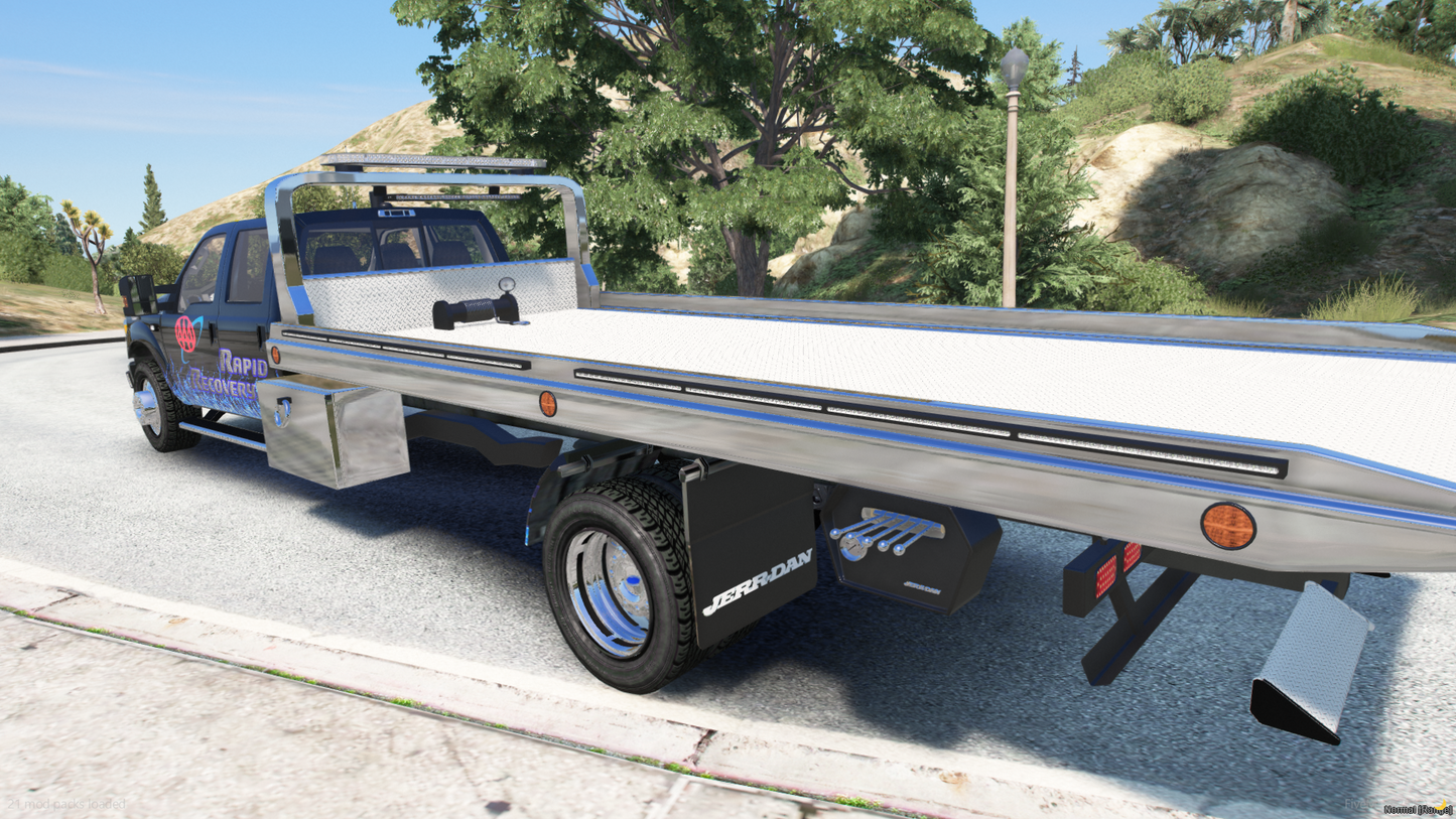 2010 Ford F550 Rollback Towing Truck