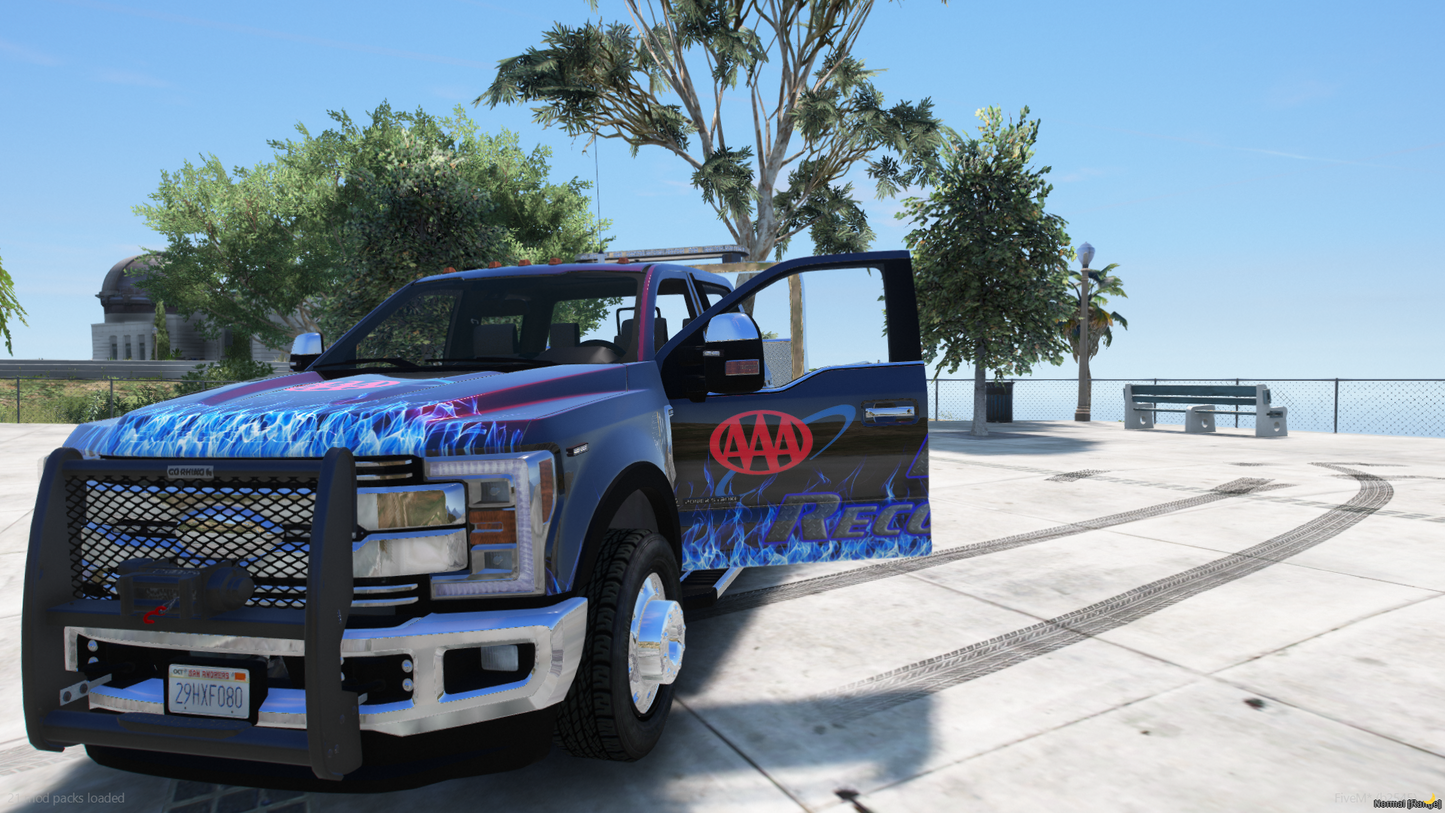 2020 Ford F550 Rollback Towing Truck