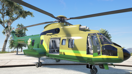 AS332 Super Puma Helicopter