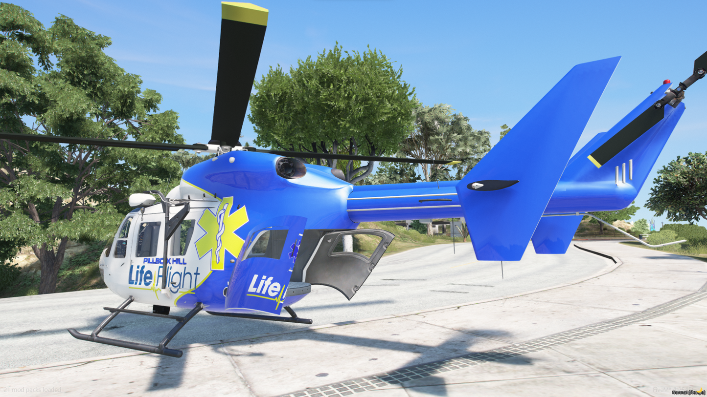 BK117 Helicopter