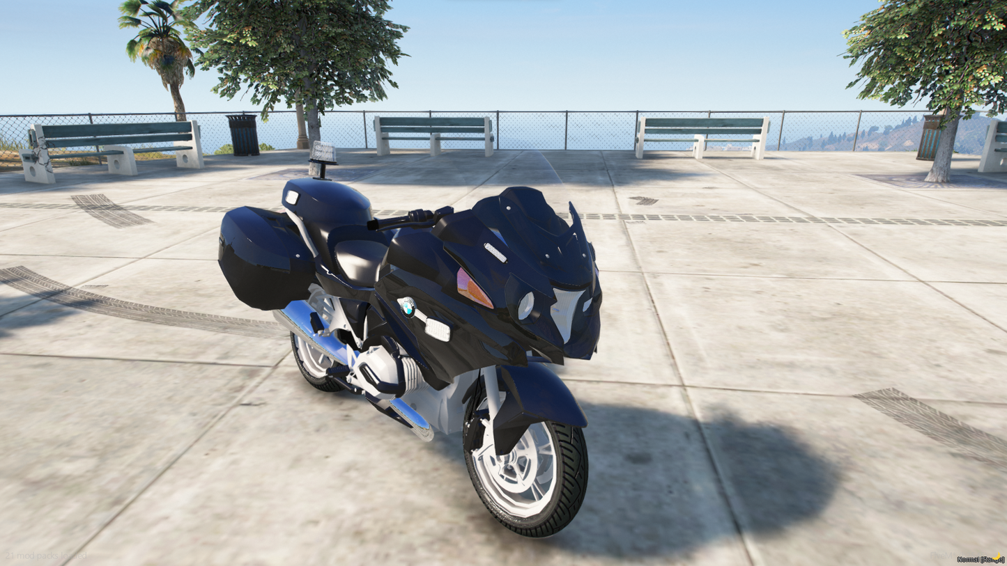 BMW Unmarked Motorcycle