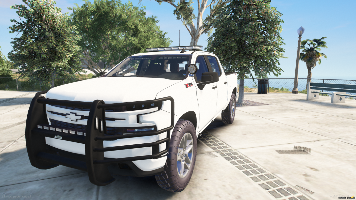 2020 Silverado Z71 Unmarked Pickup Truck