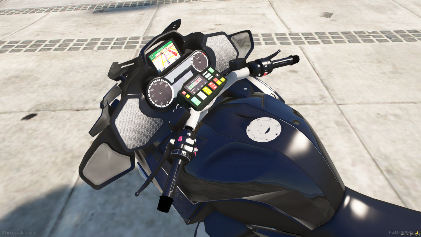 BMW Unmarked Motorcycle