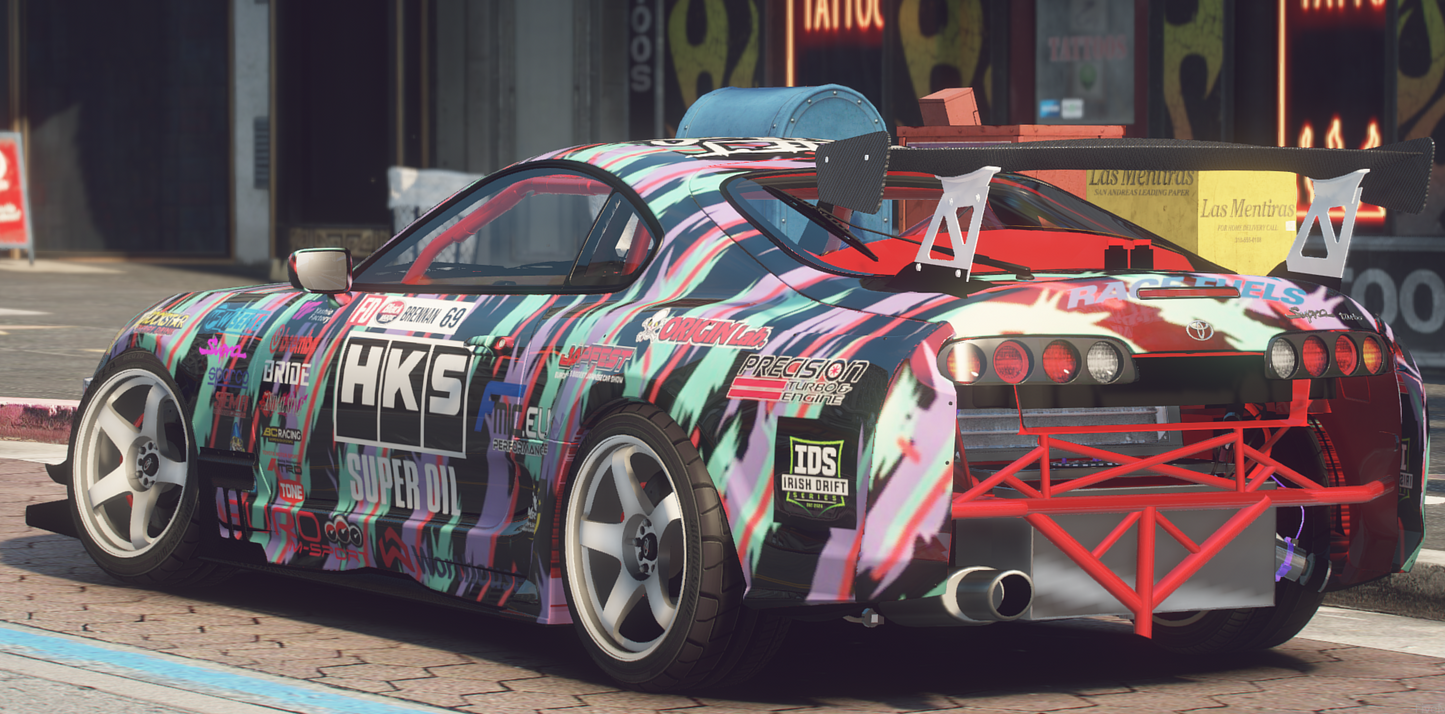 Toyota Supra Drift Car