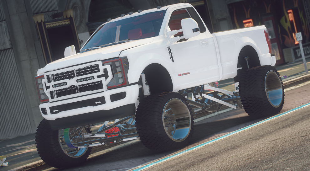 Ford F350 Single Cab – FiveM Mods