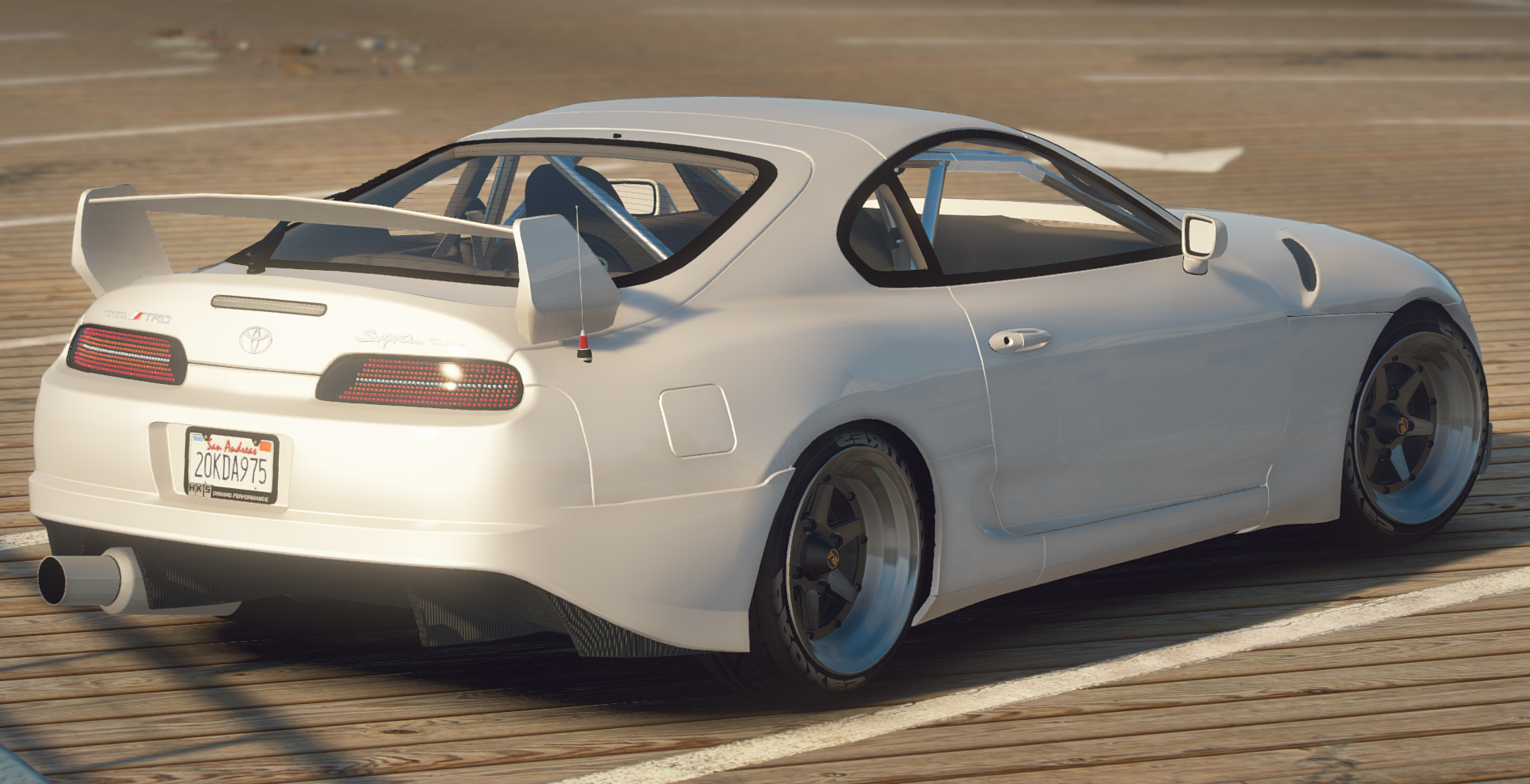 Toyota Supra MK4 with 2020 Front End – FiveM Mods