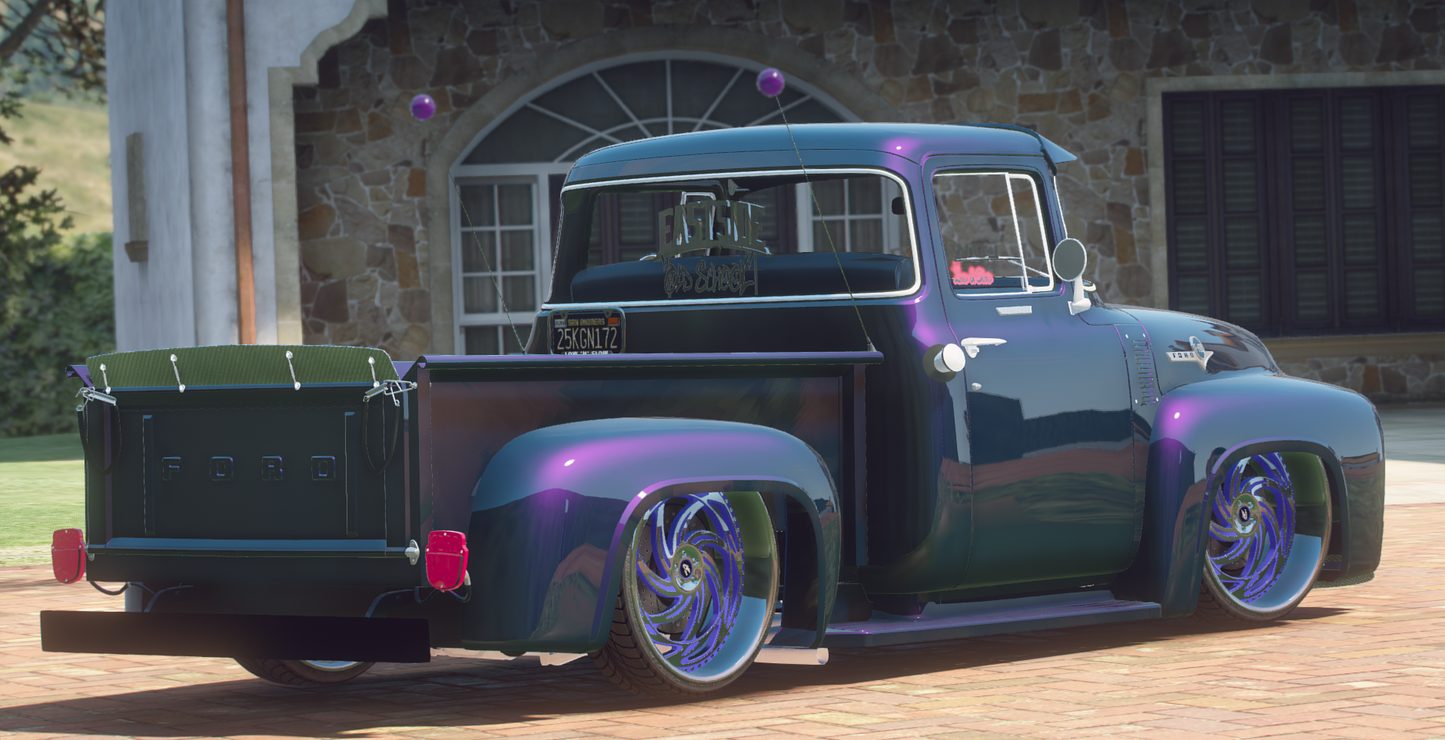 Ford F100 Slammed with Tuning Options