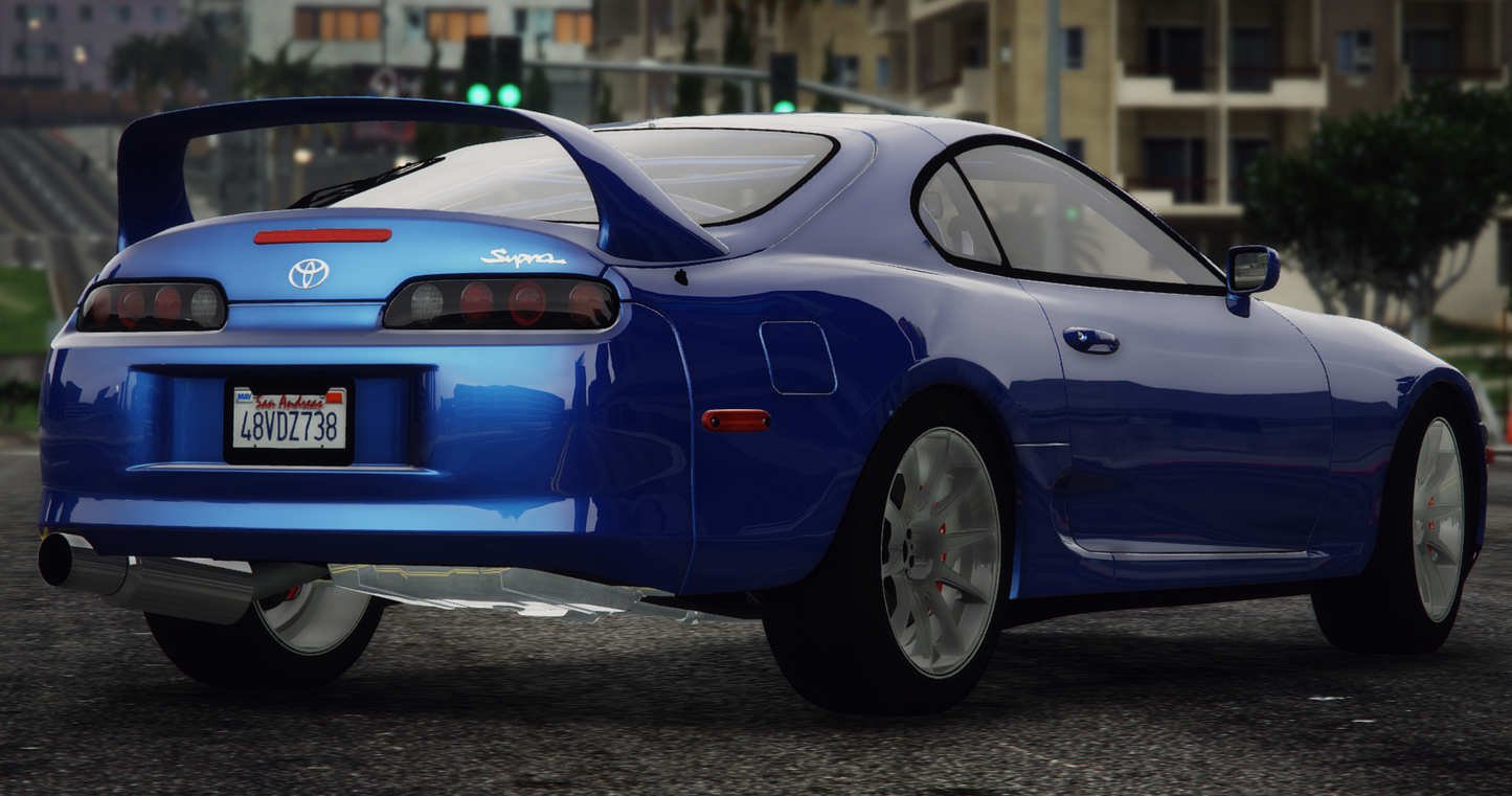Toyota Supra with Tuning Options