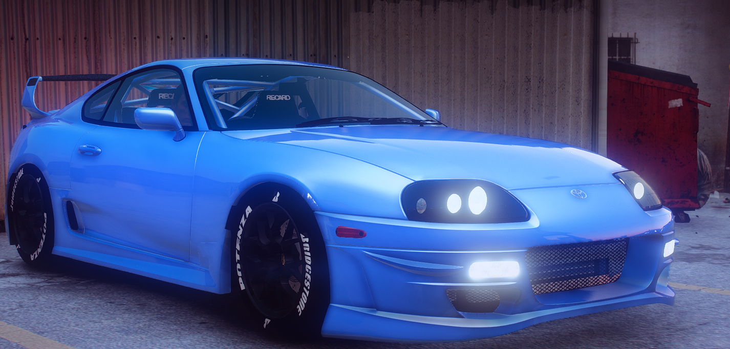 Toyota Supra MK4 TRD with Animated Engine – FiveM Mods