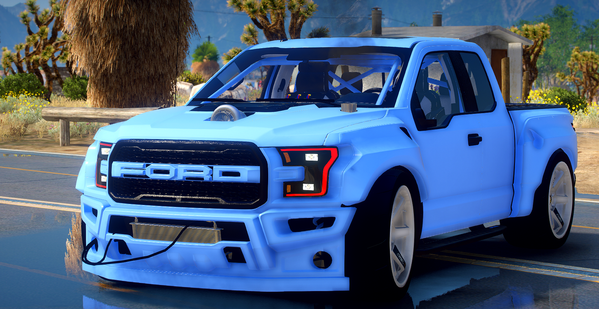 Ford Raptor Pandem with Animated Engine – FiveM Mods