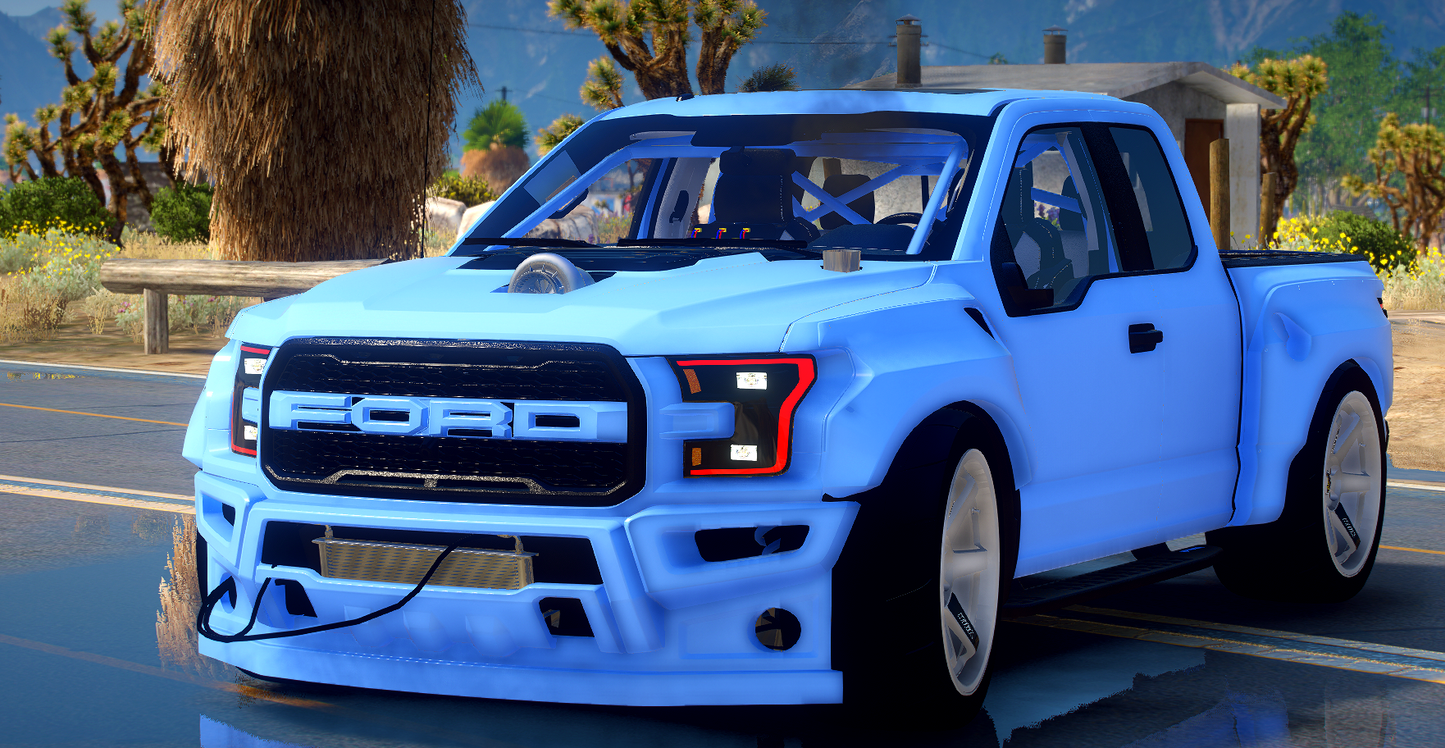 Ford Raptor Pandem with Animated Engine