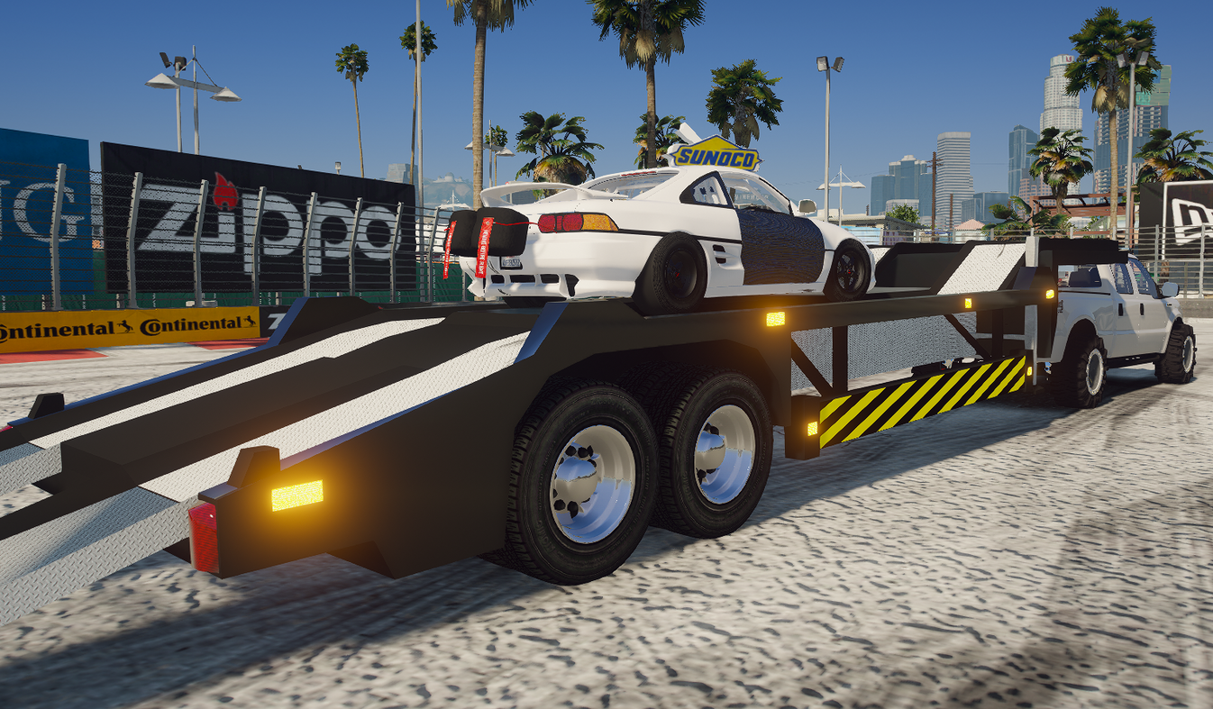 Ford F250 Gooseneck Truck & Gooseneck Trailer – FiveM Mods