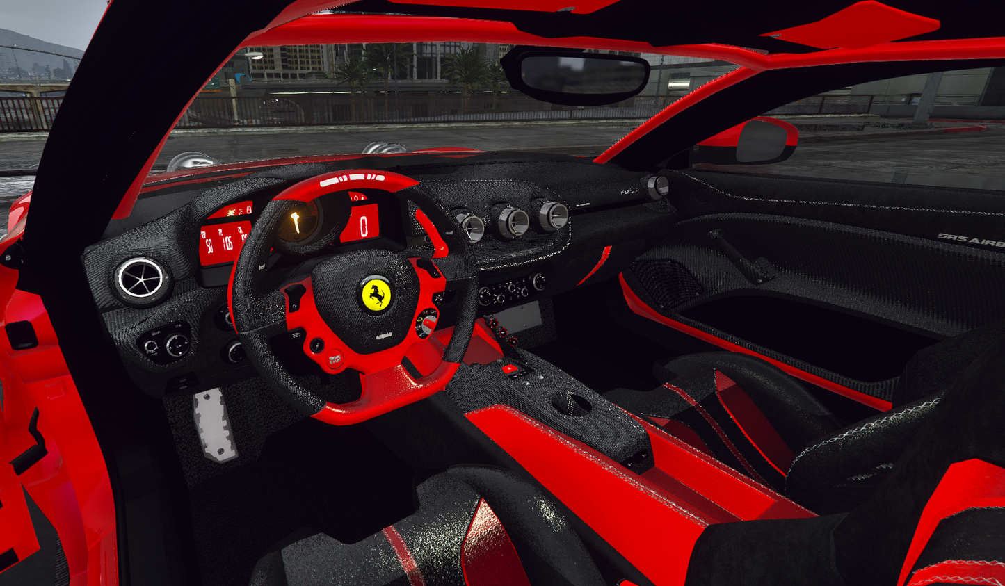 Ferrari F12 TDF DDE Twin Turbo with Animated Engine