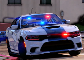 2019 Unmarked Dodge Charger Hellcat SRT – FiveM Mods