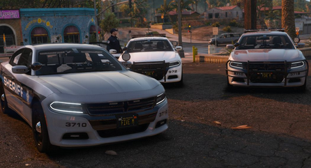2018 Dodge Charger Police Interceptor for GTA 5 FiveM