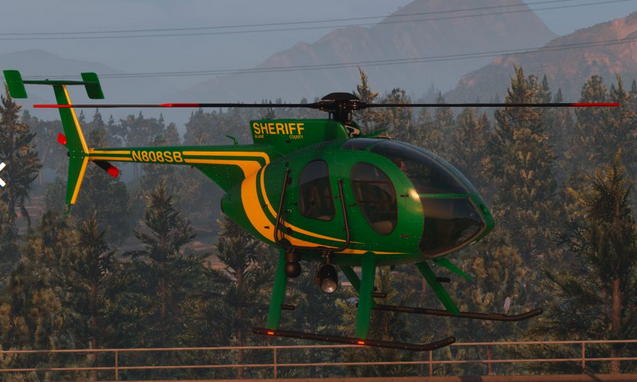 MD500 Police/Sheriff Helicopter – FiveM Mods