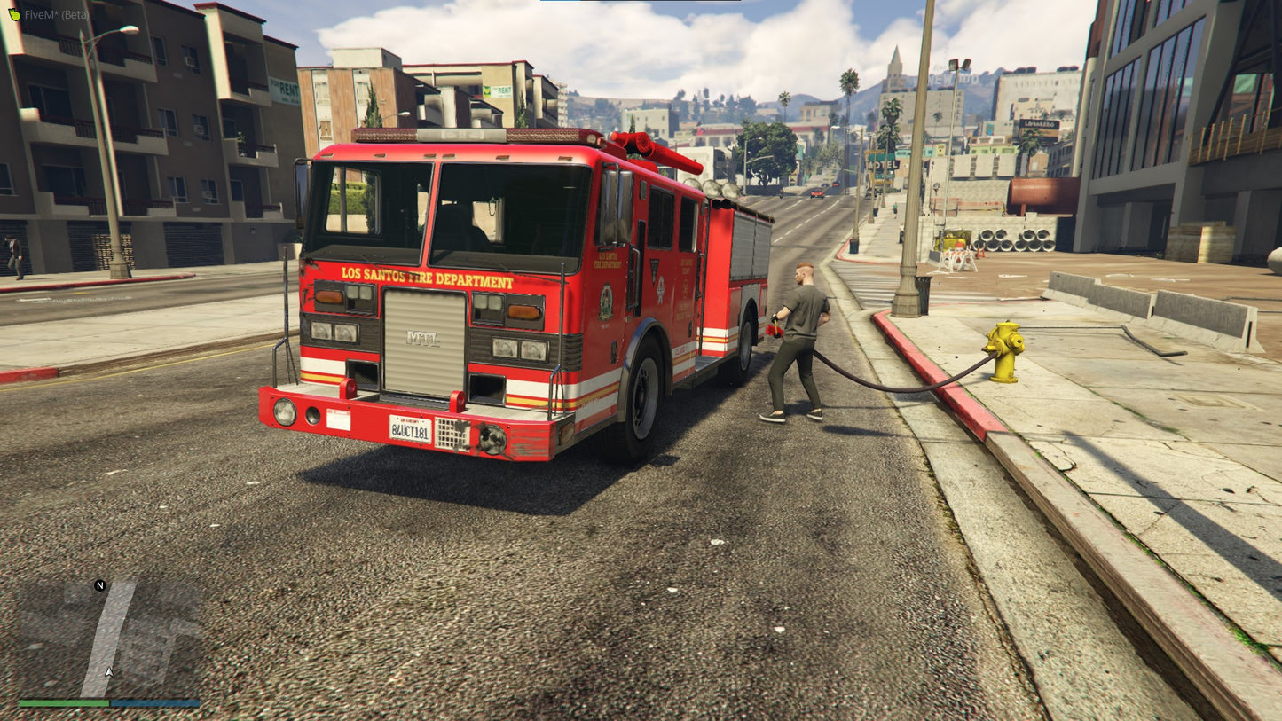 Realistic Fire Script & Fire Hose