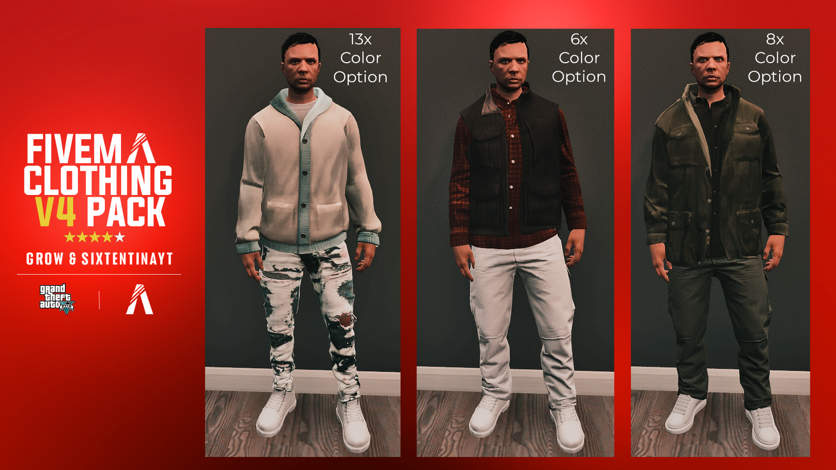 Ultimate Server Clothing Pack with Premium Brands – FiveM Mods